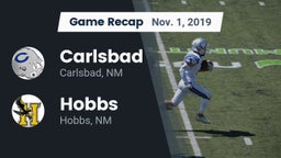 Recap: Carlsbad  vs. Hobbs  2019