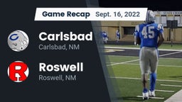 Recap: Carlsbad  vs. Roswell  2022