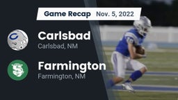 Recap: Carlsbad  vs. Farmington  2022