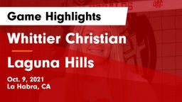 Whittier Christian  vs Laguna Hills  Game Highlights - Oct. 9, 2021