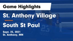 St. Anthony Village  vs South St Paul Game Highlights - Sept. 25, 2021