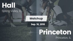 Matchup: Hall  vs. Princeton  2016