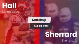 Matchup: Hall  vs. Sherrard  2017