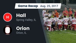 Recap: Hall  vs. Orion  2017