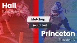 Matchup: Hall  vs. Princeton  2018