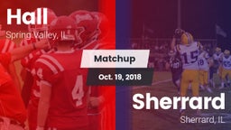 Matchup: Hall  vs. Sherrard  2018