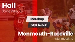 Matchup: Hall  vs. Monmouth-Roseville  2019