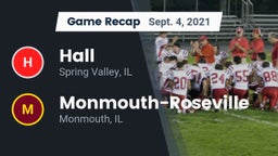 Recap: Hall  vs. Monmouth-Roseville  2021