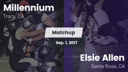 Matchup: Millennium High vs. Elsie Allen  2017