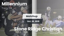 Matchup: Millennium High vs. Stone Ridge Christian  2018