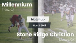 Matchup: Millennium High vs. Stone Ridge Christian  2019