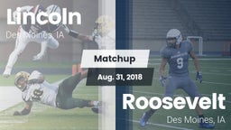 Matchup: Lincoln  vs. Roosevelt  2018