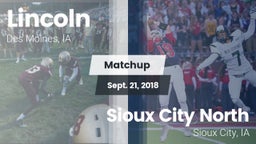 Matchup: Lincoln  vs. Sioux City North  2018