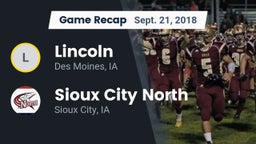 Recap: Lincoln  vs. Sioux City North  2018