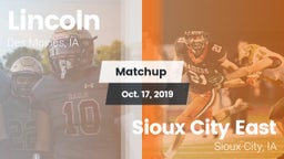 Matchup: Lincoln  vs. Sioux City East  2019