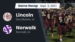 Recap: Lincoln  vs. Norwalk  2021