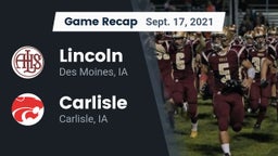 Recap: Lincoln  vs. Carlisle  2021