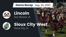 Recap: Lincoln  vs. Sioux City West   2022