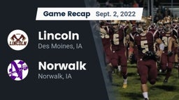 Recap: Lincoln  vs. Norwalk  2022