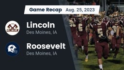 Recap: Lincoln  vs. Roosevelt  2023