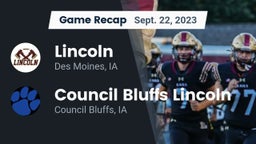 Recap: Lincoln  vs. Council Bluffs Lincoln  2023