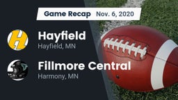 Recap: Hayfield  vs. Fillmore Central  2020