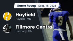 Recap: Hayfield  vs. Fillmore Central  2021