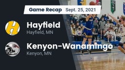 Recap: Hayfield  vs. Kenyon-Wanamingo  2021