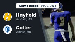 Recap: Hayfield  vs. Cotter  2021