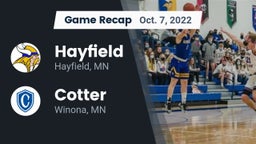 Recap: Hayfield  vs. Cotter  2022