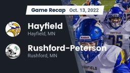 Recap: Hayfield  vs. Rushford-Peterson  2022