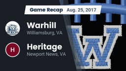 Recap: Warhill  vs. Heritage  2017