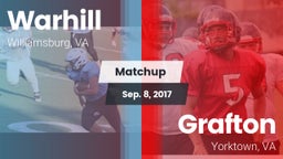Matchup: Warhill  vs. Grafton  2017