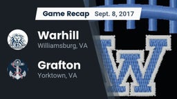 Recap: Warhill  vs. Grafton  2017