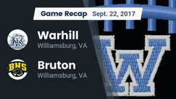 Recap: Warhill  vs. Bruton  2017