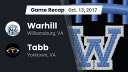 Recap: Warhill  vs. Tabb  2017