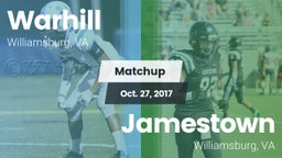 Matchup: Warhill  vs. Jamestown  2017