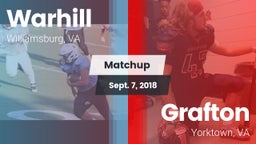 Matchup: Warhill  vs. Grafton  2018