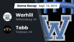 Recap: Warhill  vs. Tabb  2019