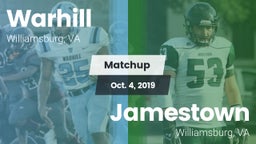 Matchup: Warhill  vs. Jamestown  2019
