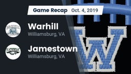Recap: Warhill  vs. Jamestown  2019
