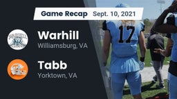 Recap: Warhill  vs. Tabb  2021