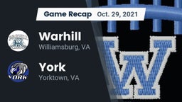 Recap: Warhill  vs. York  2021