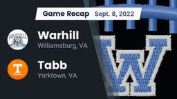 Recap: Warhill  vs. Tabb  2022