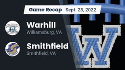 Recap: Warhill  vs. Smithfield  2022