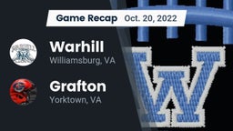 Recap: Warhill  vs. Grafton  2022