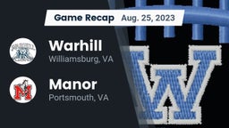 Recap: Warhill  vs. Manor  2023