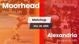 Matchup: Moorhead  vs. Alexandria  2016