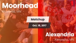 Matchup: Moorhead  vs. Alexandria  2017