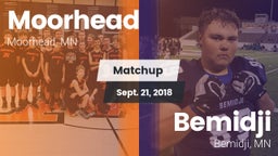 Matchup: Moorhead  vs. Bemidji  2018